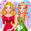 Princess Girls Spring Blossoms